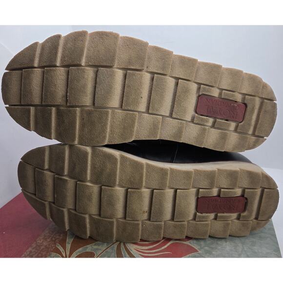 Royal Canadian Boots Size 10 Black Lethbridge Waterproof Leather Shearling Zips - Picture 13 of 15